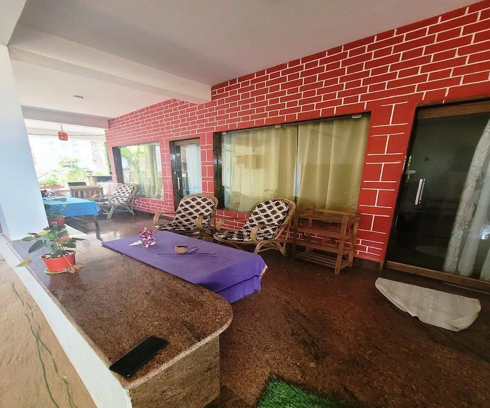 Agonda Secret Garden - Dining area and restaurant