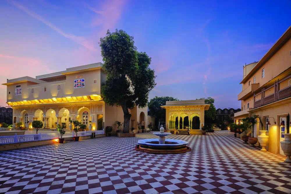 Chomu Palace Hotel - Dining area and restaurant