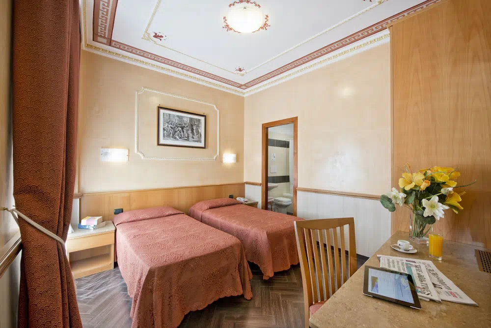 Hotel Marco Polo in Rome - Dining area and restaurant