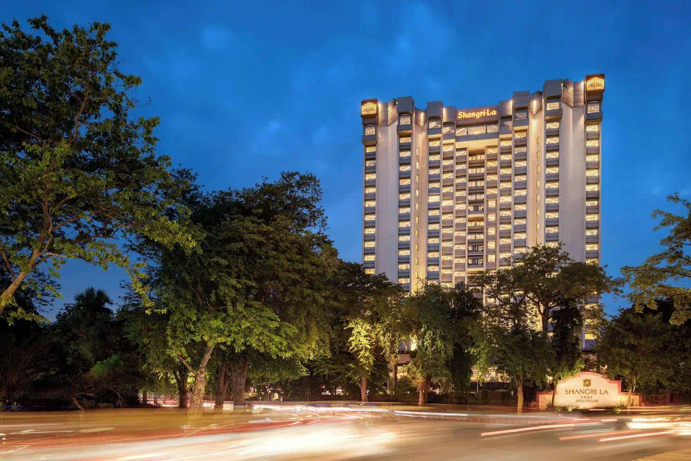 Shangri La Eros New Delhi - Exterior facade and main entrance