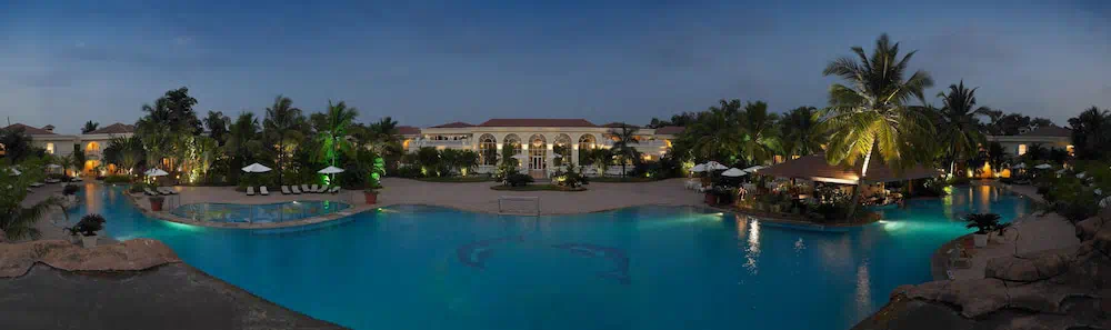 The Zuri White Sands Goa Resort Casino - Exterior facade and main entrance
