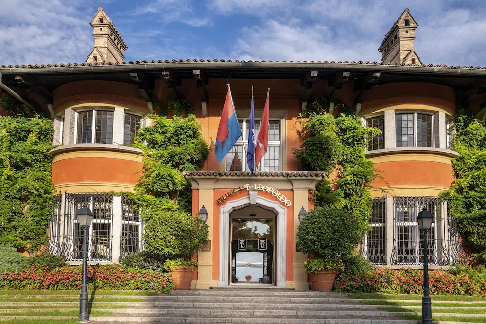 Villa Principe Leopoldo in Lugano - Dining area and restaurant