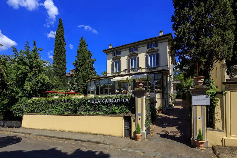 Hotel Villa Carlotta in Florence - Guest room and accommodations