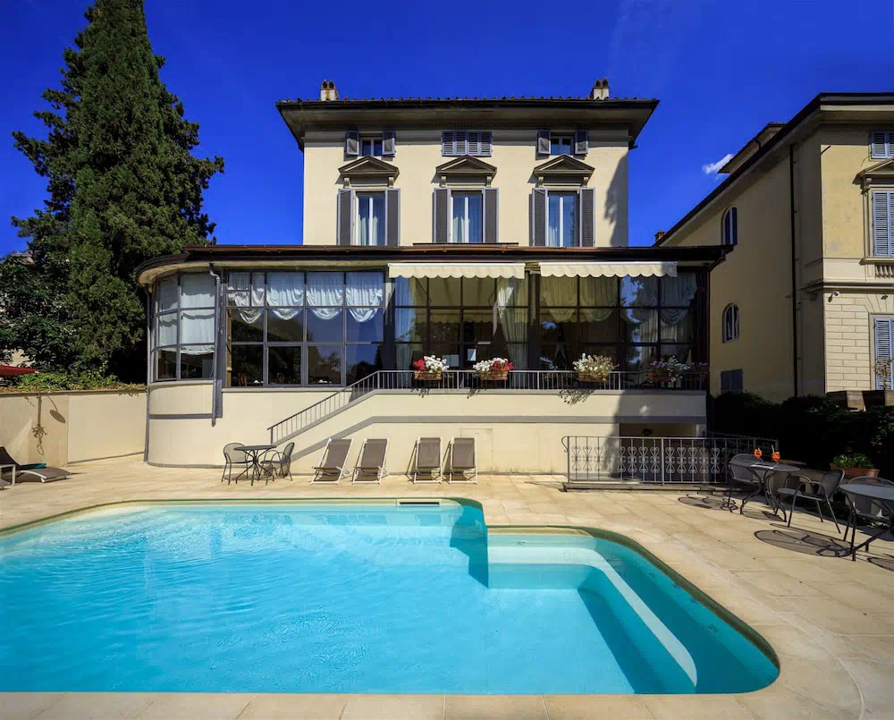 Hotel Villa Carlotta in Florence - Dining area and restaurant