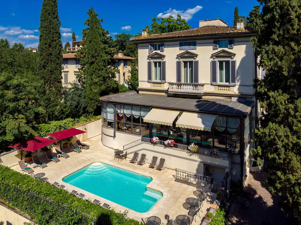 Hotel Villa Carlotta in Florence - Property suite and interior view