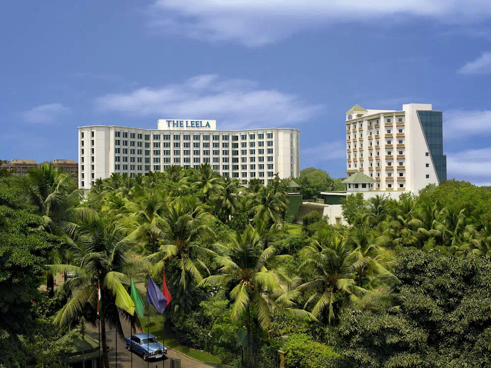 The Leela Mumbai - Exterior facade and main entrance