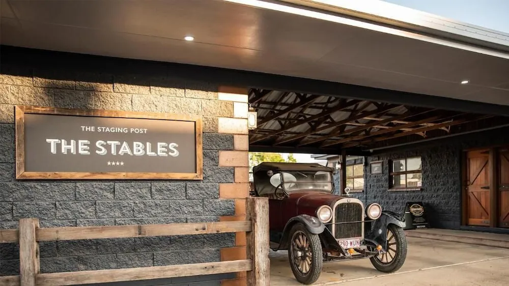 The Staging Post - Exterior facade and main entrance